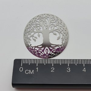 Tree of Life Filigree Charm #5 pack of 2. Spiritual charms and pendants