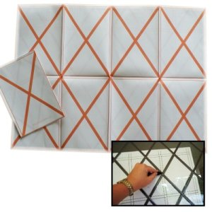 cottage window diamond pattern