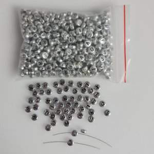 mixed alphabet beads