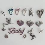 mixed baby charm set