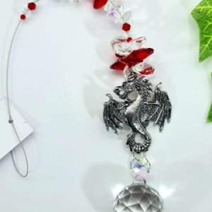 pewter dragon suncatcher