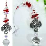 pewter dragon suncatcher