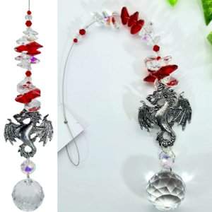 pewter dragon suncatcher