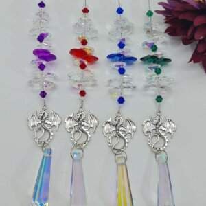 Dragon Suncatcher- icicle pendant