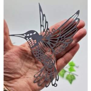 Large hanging frame hummingbird