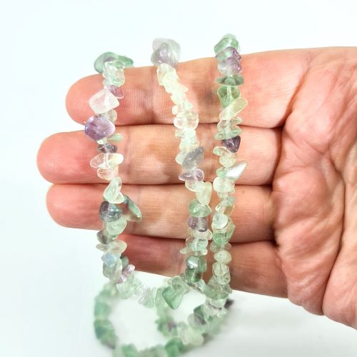 fluorite chip beads