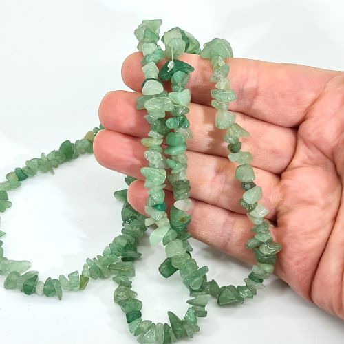 aventurine chip beads2 aventurine chip beads