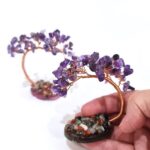 amethyst luck money tree size