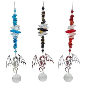 gemstone dragon suncatchers