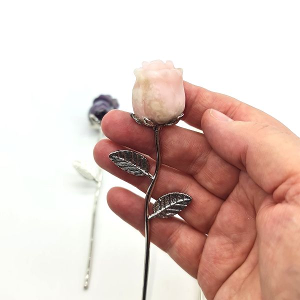 crystal roses pink opal